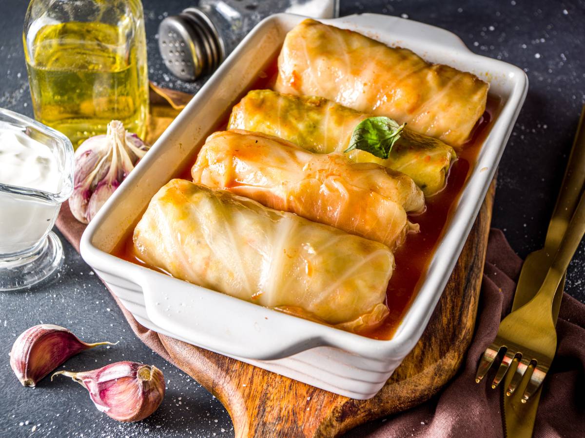 Domowy sposób serwowania gołąbków w sosie